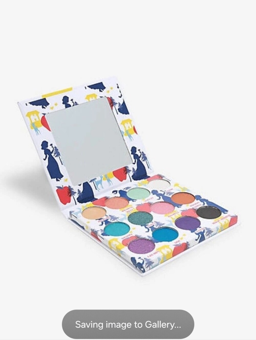Disney Snow White And The Seven Dwarves Square Eyeshadow Palette Hot Topic